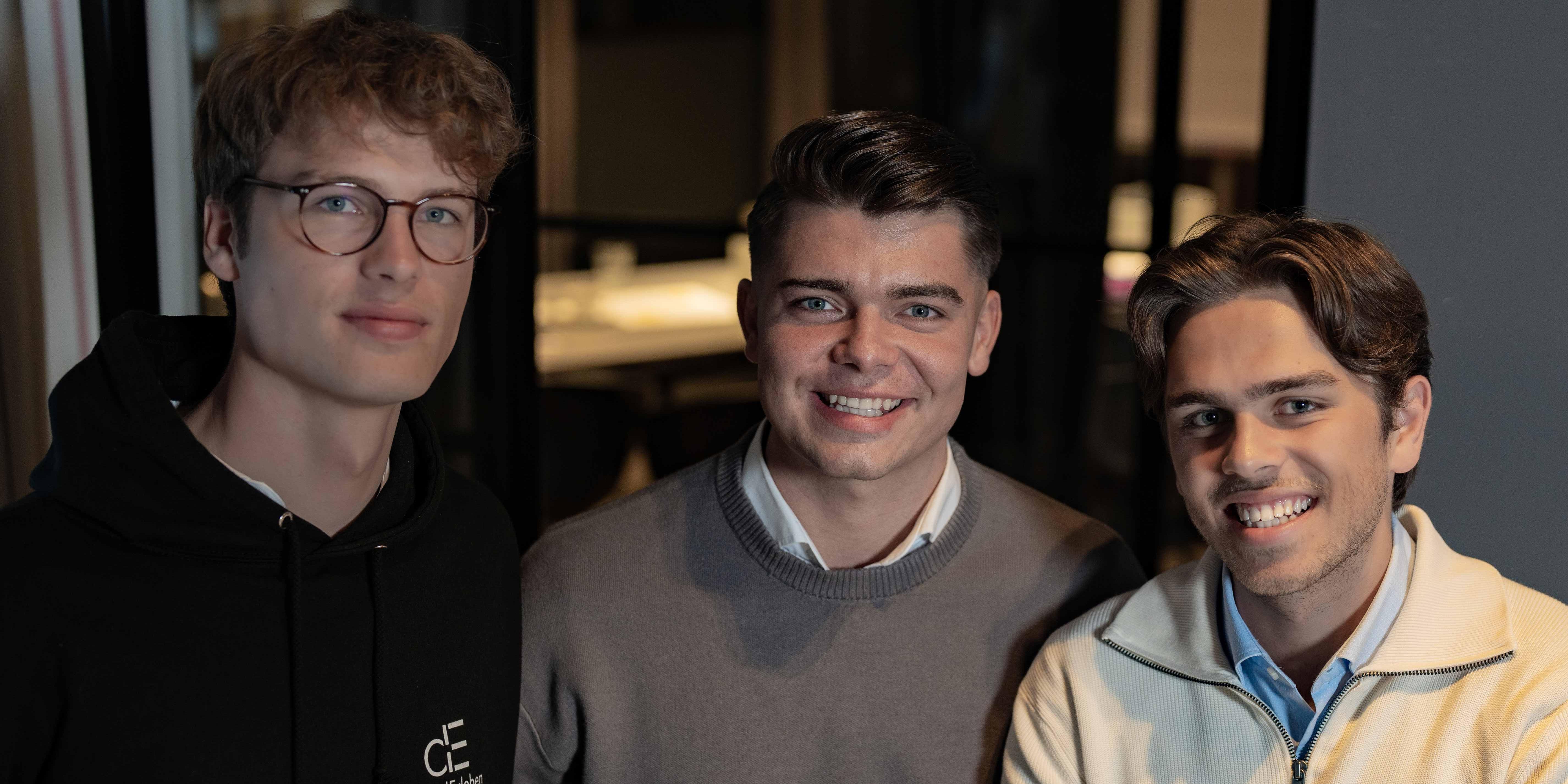 Drei der Gründer von DigitalErleben