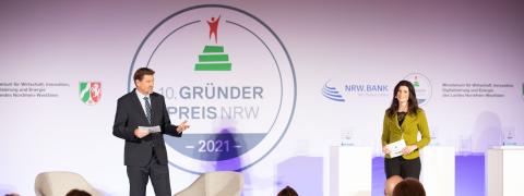 Hosts at the Gründerpreis NRW 2021