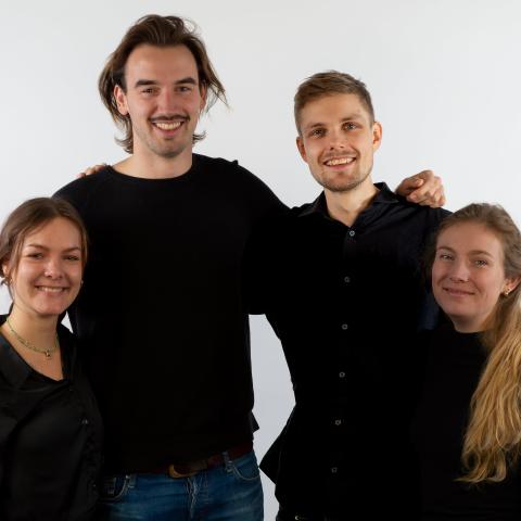 Founders team: Charlotte Herboth, Linda Lingenauber, Johannes Kern, David Conradi